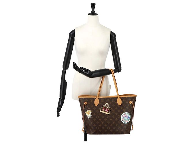 Bolso Tote Louis Vuitton Neverfull MM Monogram Multicolor Monograma - vista 10
