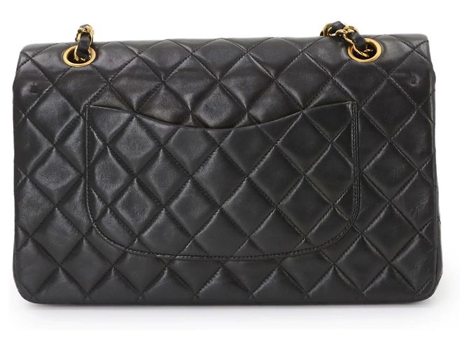 Chanel Matelasse 25 Chain Shoulder Handbag Black - view 3
