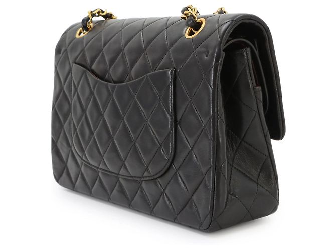 Chanel Matelasse 25 Chain Shoulder Handbag Black - view 4