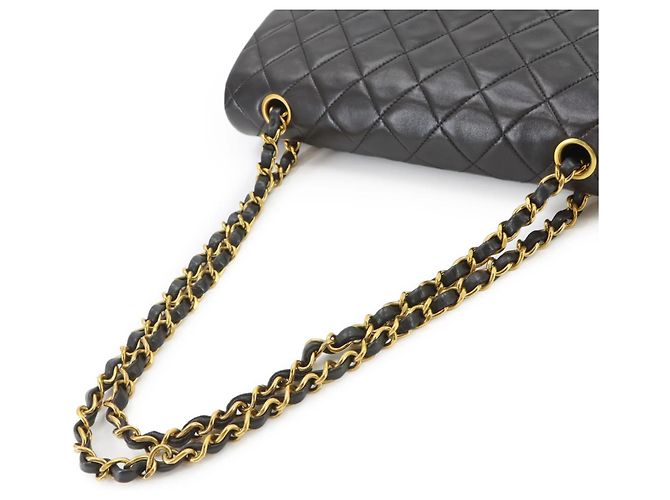 Chanel Matelasse 25 Chain Shoulder Handbag Black - view 6