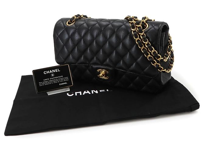 Sac à main épaule à chaîne Chanel Matelasse 25 Noir - vue 2