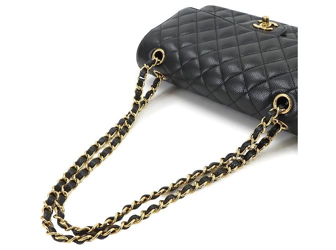 Sac à main épaule à chaîne Chanel Matelasse 25 Noir - vue 6