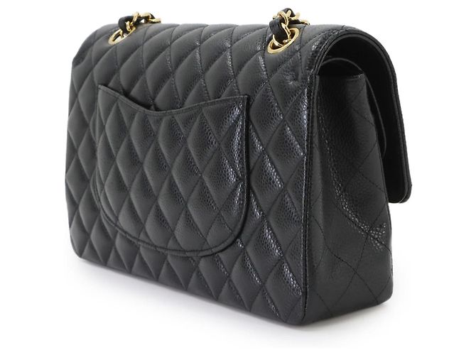 Borsa a spalla con catena Chanel Matelasse 25 Nero - vista 3