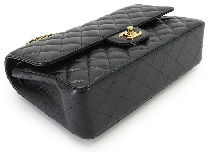 Borsa a spalla con catena Chanel Matelasse 25 Nero - vista 4
