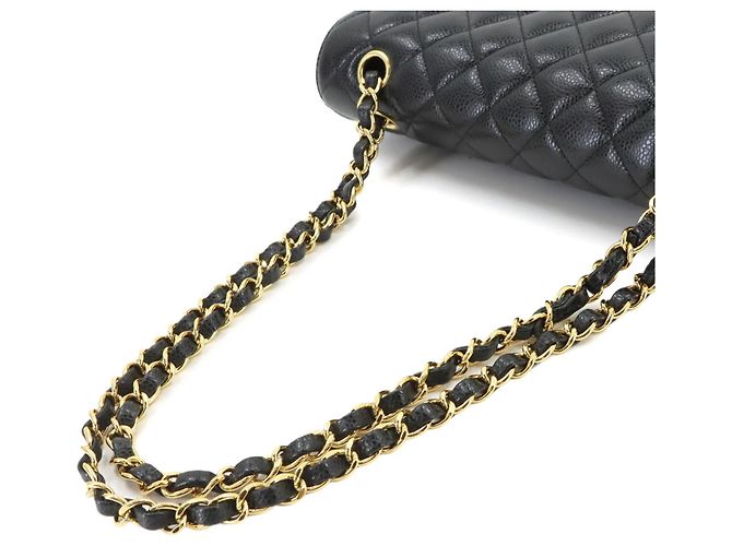 Borsa a spalla con catena Chanel Matelasse 25 Nero - vista 5