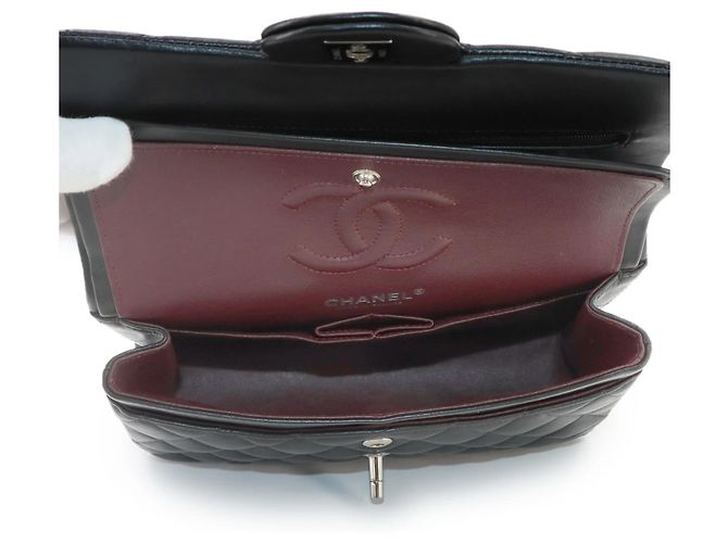 Borsa a tracolla Chanel Matelasse 23 Chain Nero - vista 8