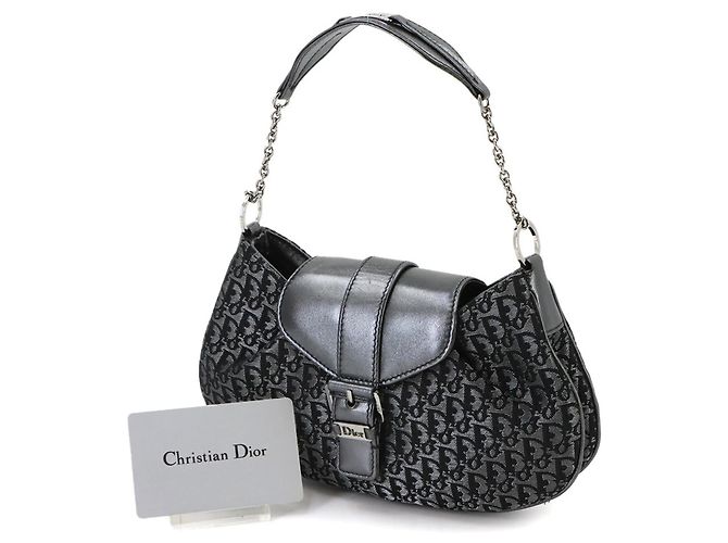Borsa Christian Dior Trotter Street Chic Marrone - vista 2