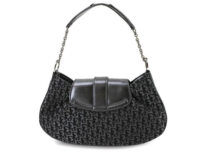 Borsa Christian Dior Trotter Street Chic Marrone - vista 3