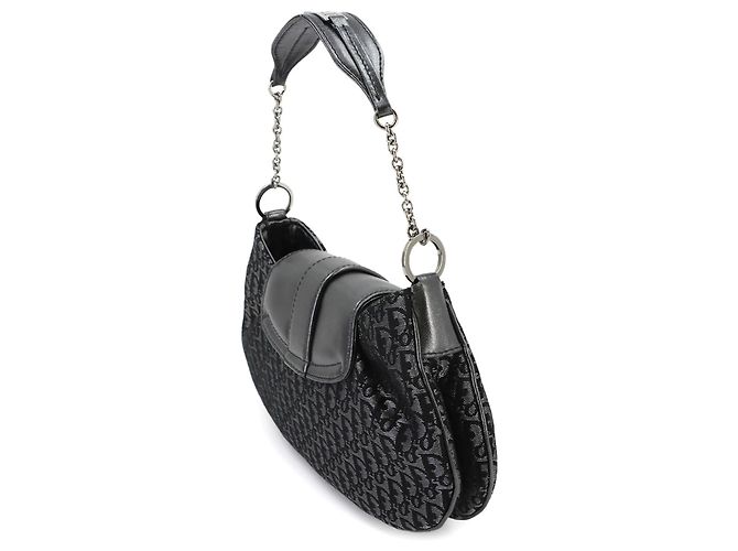 Borsa Christian Dior Trotter Street Chic Marrone - vista 4