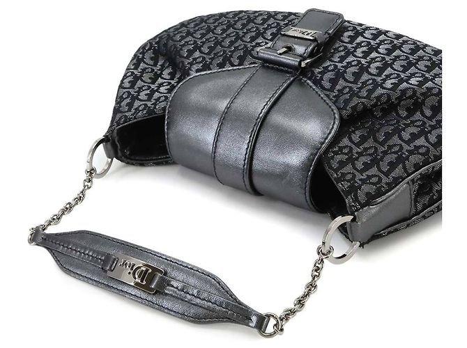 Borsa Christian Dior Trotter Street Chic Marrone - vista 6