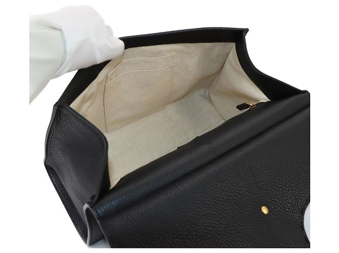 Bolso de mano/hombro Gucci GG Marmont Negro - vista 8
