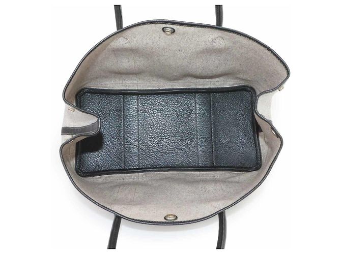 Hermès Bolso Tote Hermes Garden 36 PM Castaño Negro - vista 6