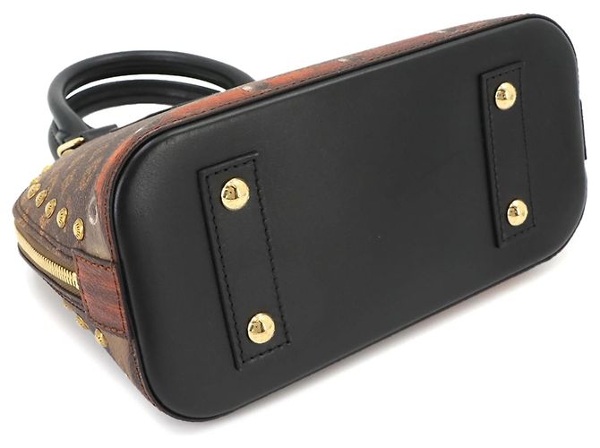 Borsa Louis Vuitton Alma BB Monogram Marrone - vista 5