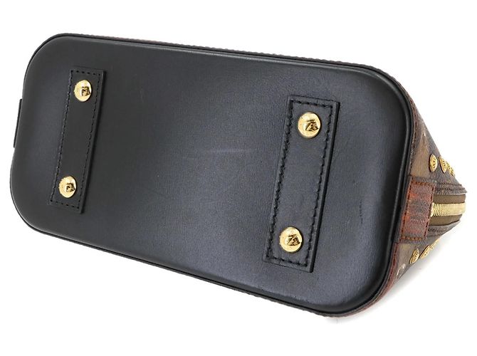 Borsa Louis Vuitton Alma BB Monogram Marrone - vista 9