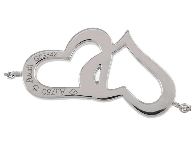Piaget Limelight Double Heart Diamantenhalskette - Ansicht 4