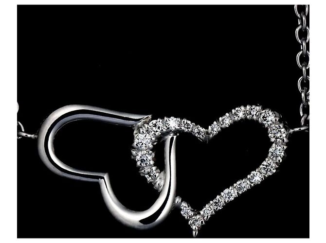 Piaget Limelight Double Heart Diamantenhalskette - Ansicht 6