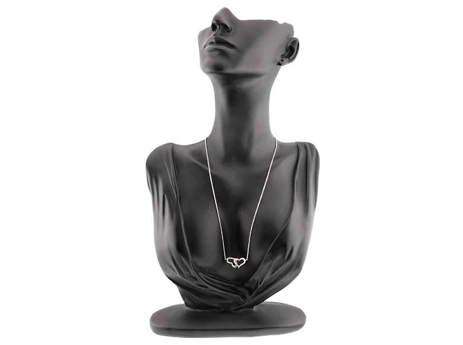 Piaget Limelight Double Heart Diamantenhalskette - Ansicht 7