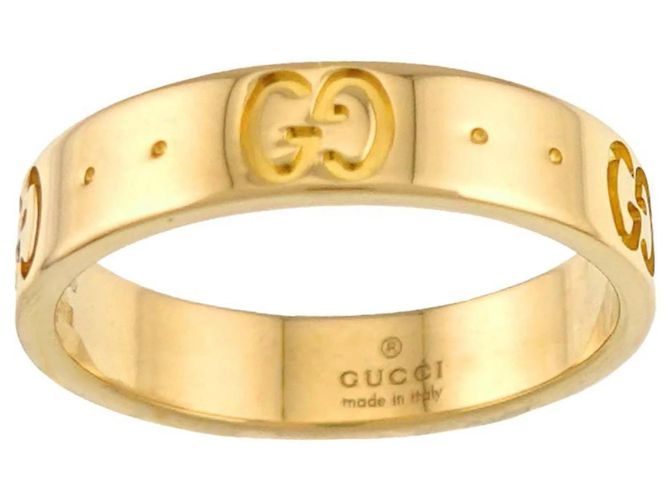 Anillo Gucci Icon #9 en Oro Amarillo de 18K - vista 2
