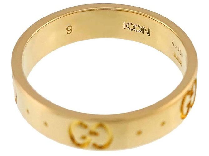 Anillo Gucci Icon #9 en Oro Amarillo de 18K - vista 4