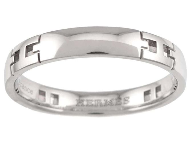 Ring Hermès Anello Hermes Ever Hercules in oro bianco 18K - vista 2