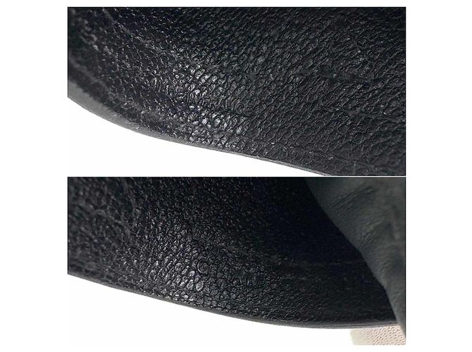Hermès Hermes Rodeo Robeo 24 PM Handbag Charm Schwarz Roh Hellgrün - Ansicht 5