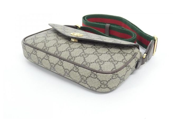 Gucci Ophidia Schultertasche Braun Beige - Ansicht 3