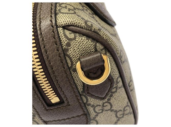 Borsa Gucci Ophidia Boston Bag Marrone - vista 4