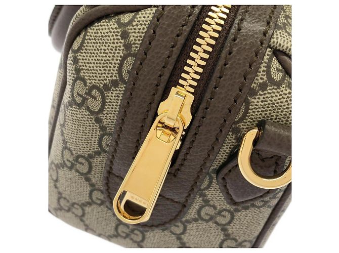 Borsa Gucci Ophidia Boston Bag Marrone - vista 6