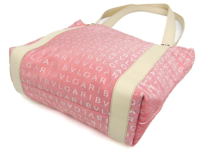 Bulgari Bvlgari Logomania Canvas Beige - Ansicht 2