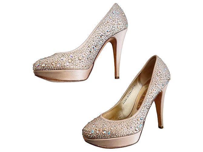 Gina Embellished Platform Heels - view 2