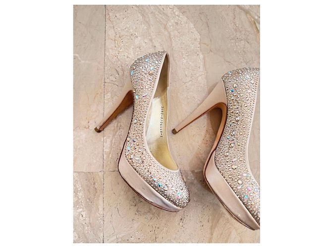 Gina Embellished Platform Heels - view 3