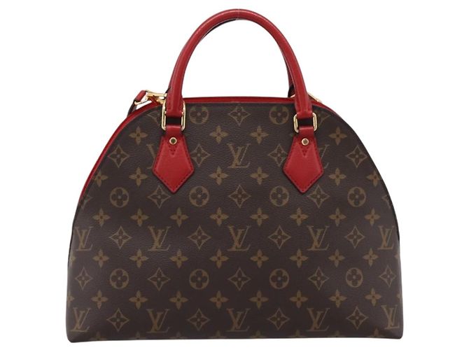 Louis Vuitton Alma BNB Monogram Canvas with Leather Marrom - vista 2