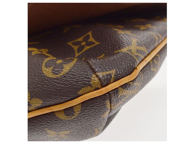Louis Vuitton Musette Salsa Monogram Canvas PM Marron - vue 7