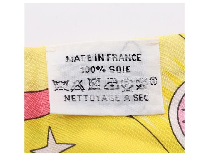 Hermès Foulard di seta Hermes Twilly LA SOURCE DE PEGASE Rosa Multicolore - vista 5