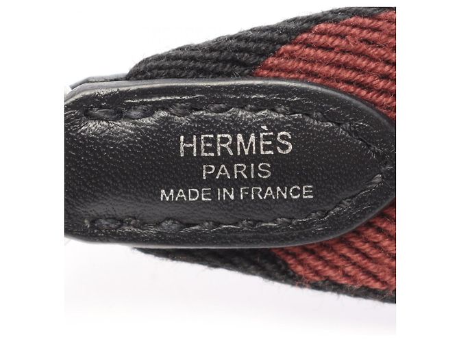 Hermès Hermes Bandoulière Sangle Flipper Ball Shoulder Strap Marrone Nero Blu - vista 4