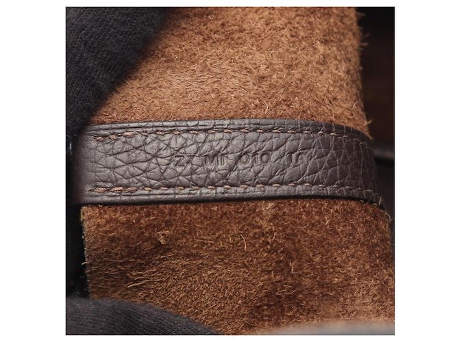 Hermès Borsa Hermes Picotin Lock PM Ebene Marrone - vista 5
