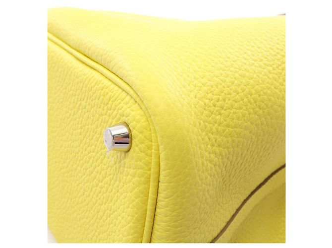 Hermès Hermes Picotin Lock PM Handtasche Golden Gelb - Ansicht 6