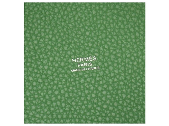 Hermès Borsa Hermes Picotin Lock PM Verde - vista 4