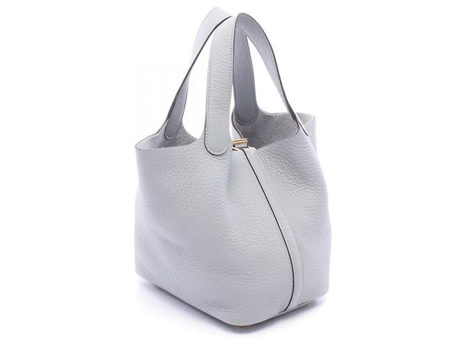 Hermès Bolsa Hermes Picotin Lock PM Marrom - vista 2