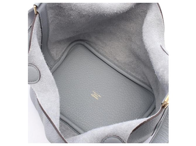 Hermès Bolsa Hermes Picotin Lock PM Marrom - vista 3