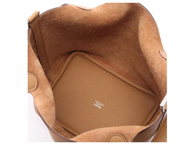 Hermès Bolso Hermes Picotin Lock PM Castaño - vista 3