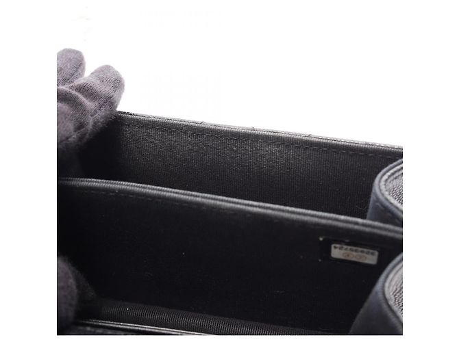 Chanel Matelassé 2-Way Schultertasche Schwarz - Ansicht 9