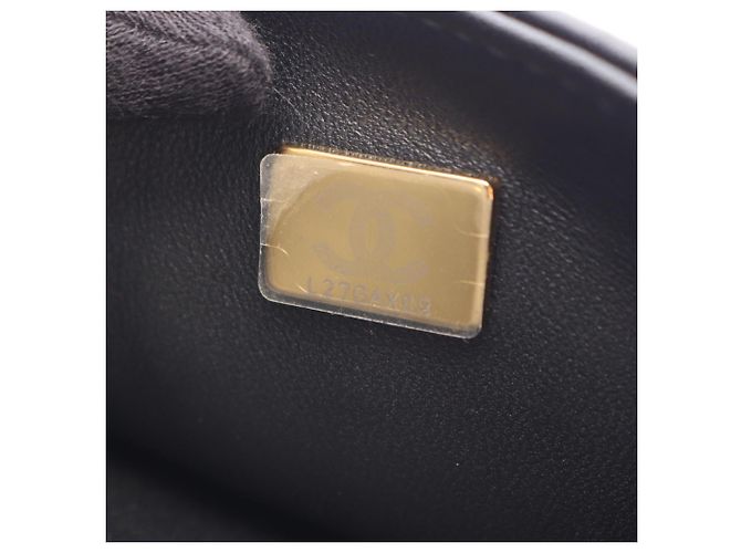 Borsa a tracolla 2-Way Chanel Matelassé Nero Bianco - vista 6