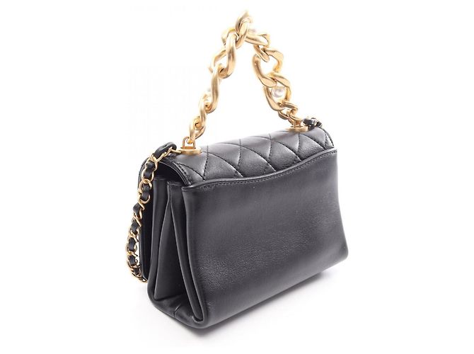 Borsa a tracolla 2-Way Chanel Matelassé Nero - vista 2