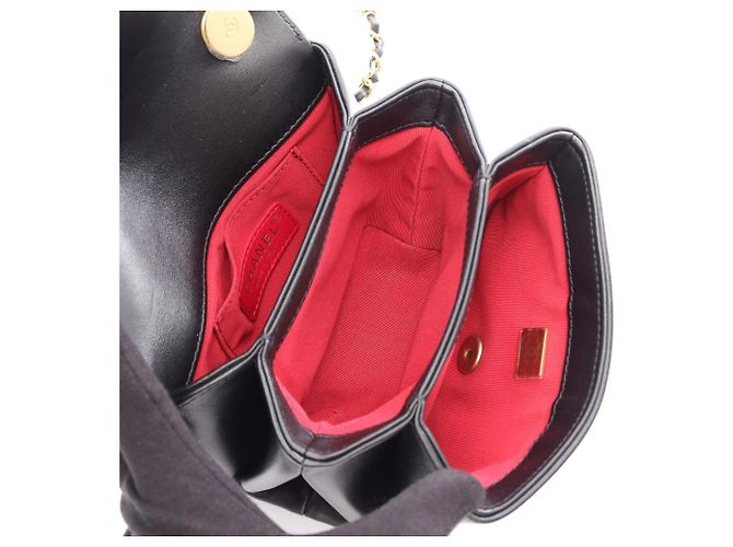 Borsa a tracolla 2-Way Chanel Matelassé Nero - vista 3
