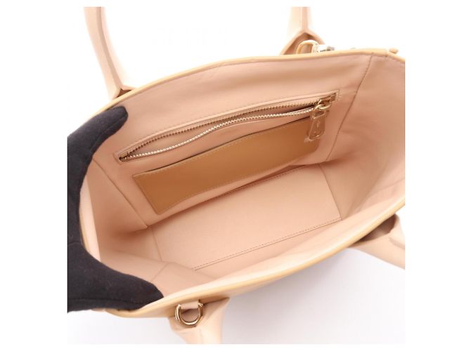 Chloé Joyce Small 2-Way Handbag Pink Beige - view 3
