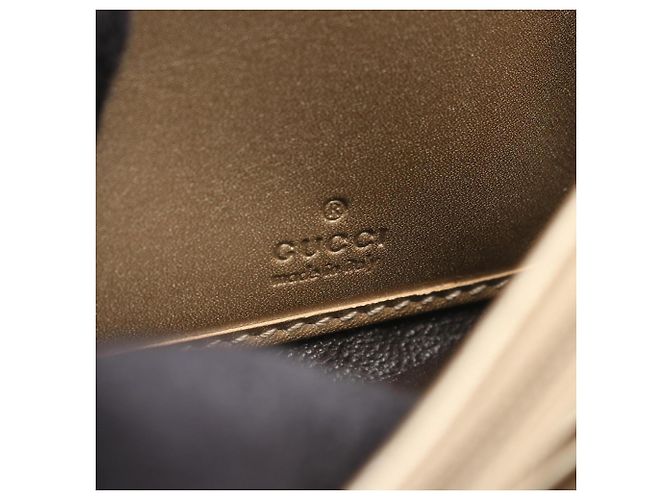 Portafoglio lungo bi-fold Gucci Lovely Guccissima D'oro - vista 4
