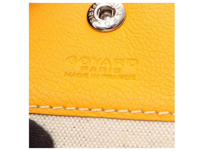 Goyard Saint Louis PM Tote Bag Braun Weiß Gelb - Ansicht 4