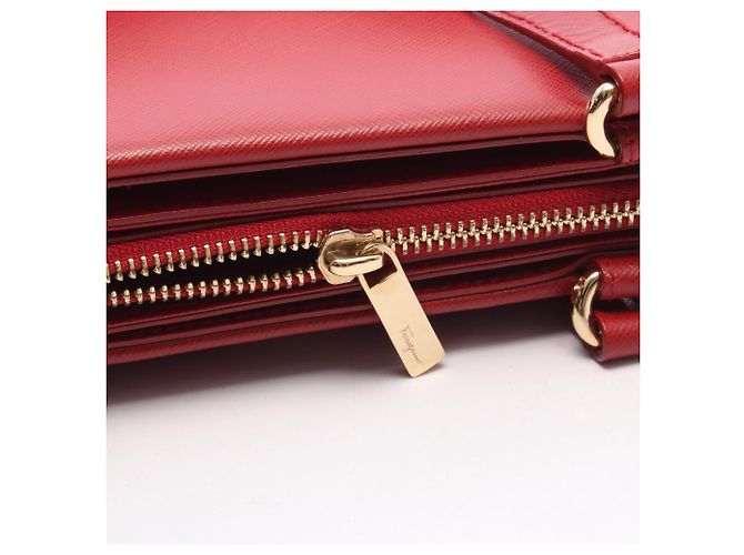 Borsa 2-Way Salvatore Ferragamo Vara Ribbon - vista 10