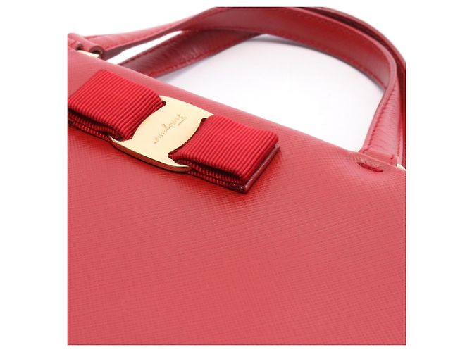 Borsa 2-Way Salvatore Ferragamo Vara Ribbon - vista 6